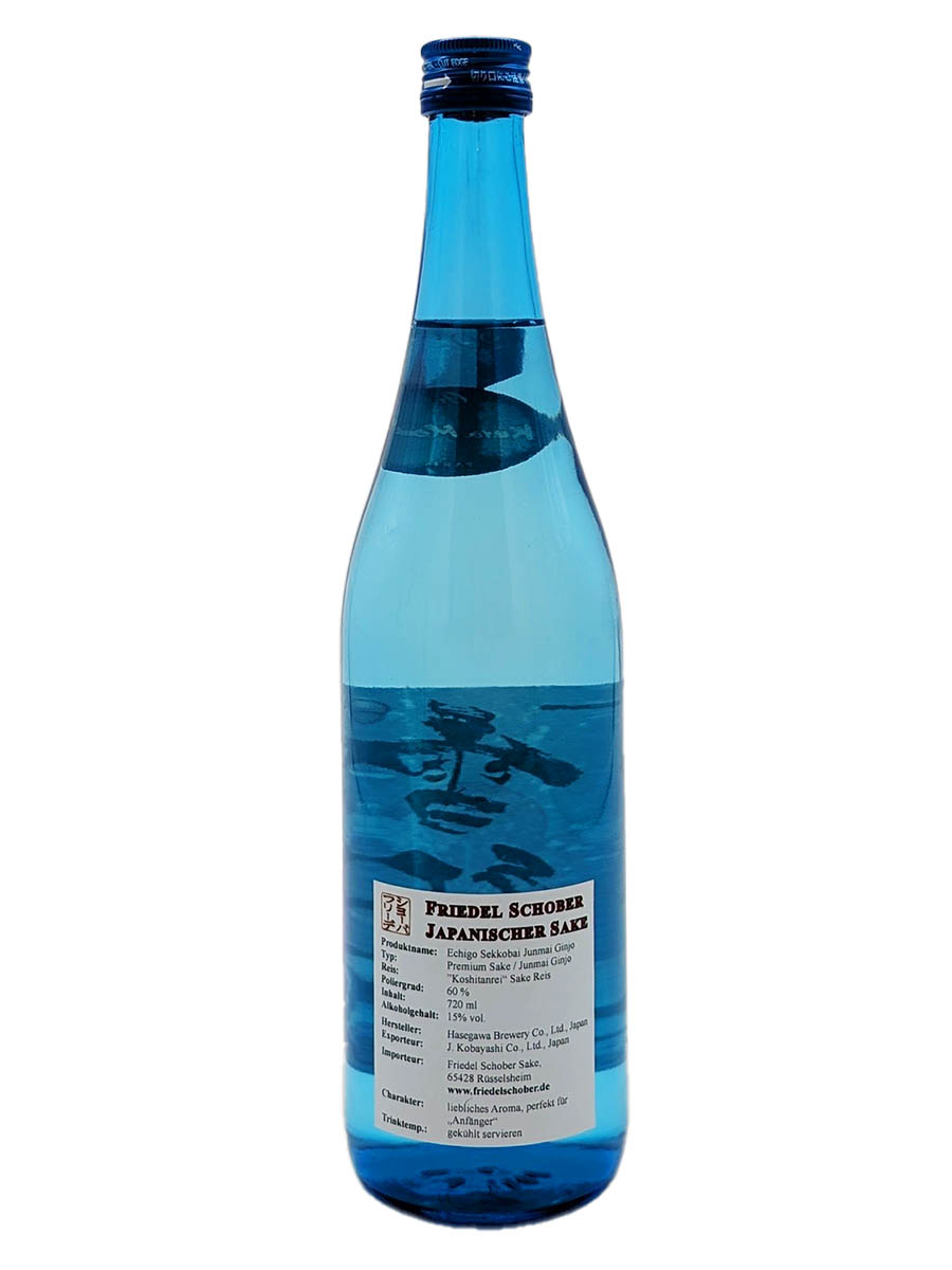 Echigo Sekkobai Junmai Ginjo (Amakuchi) 720 ml – Bild 2