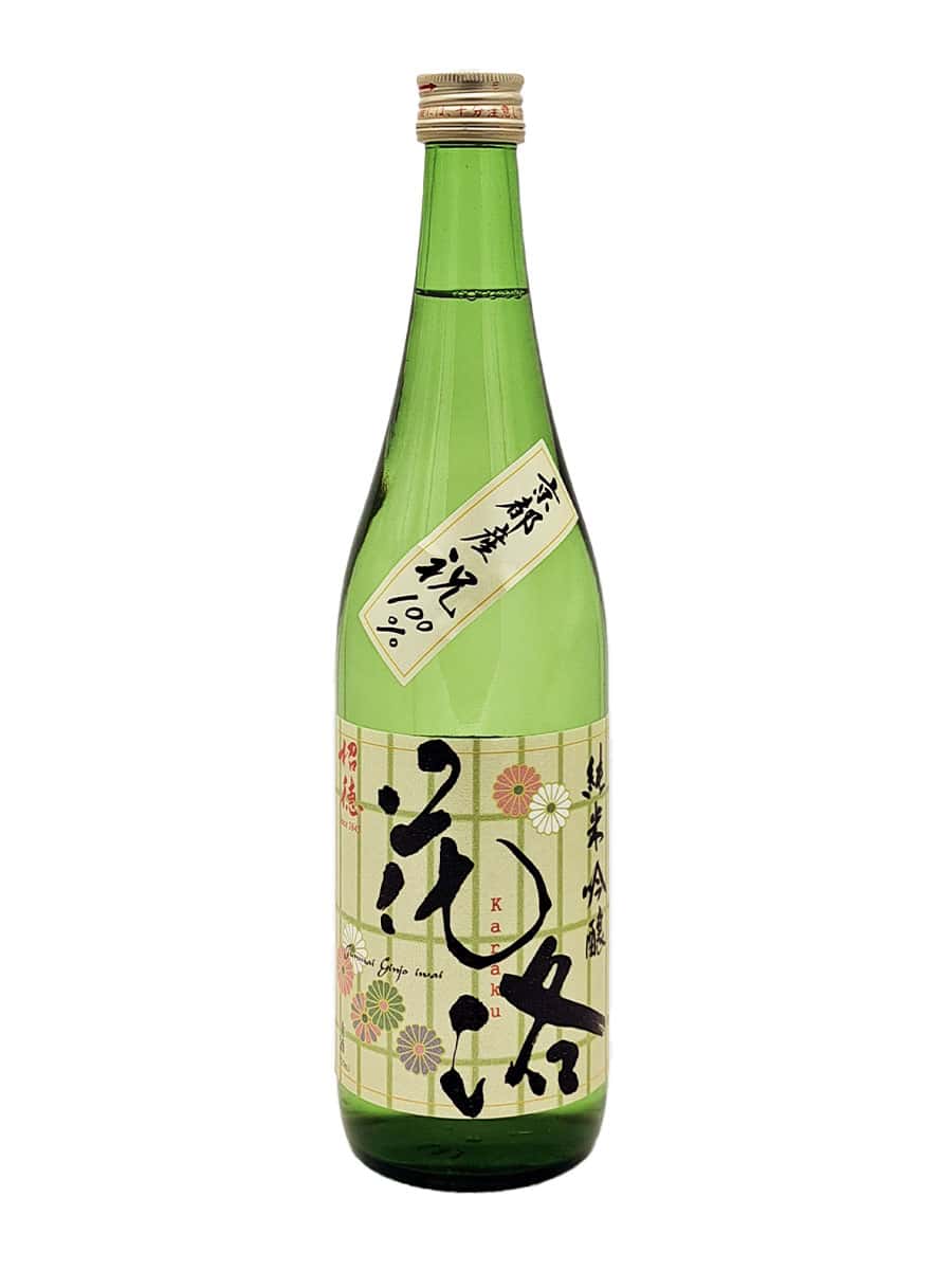 Karaku Iwai Junmai Ginjo 720 ml „WINE GLASS DELICIOUS AWARD 2020“ Gewinner