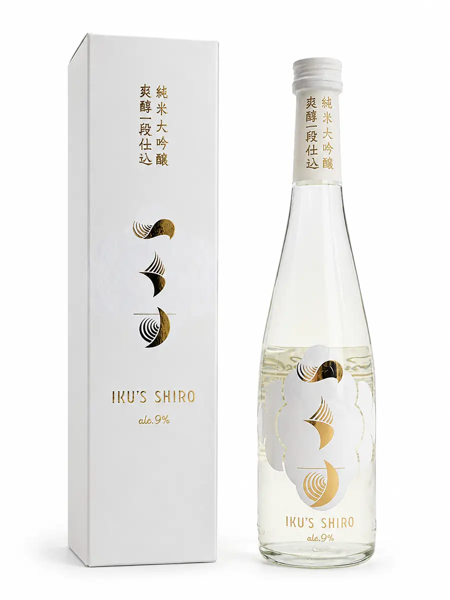 Iku`s Shiro Junmai Daiginjo 500ml 🏆 Bangkok Sake Challenge 2026 – Platinum