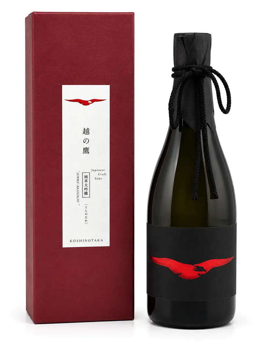 Koshinotaka Sakahomare Junmai Daiginjo 720ml – Bild 2