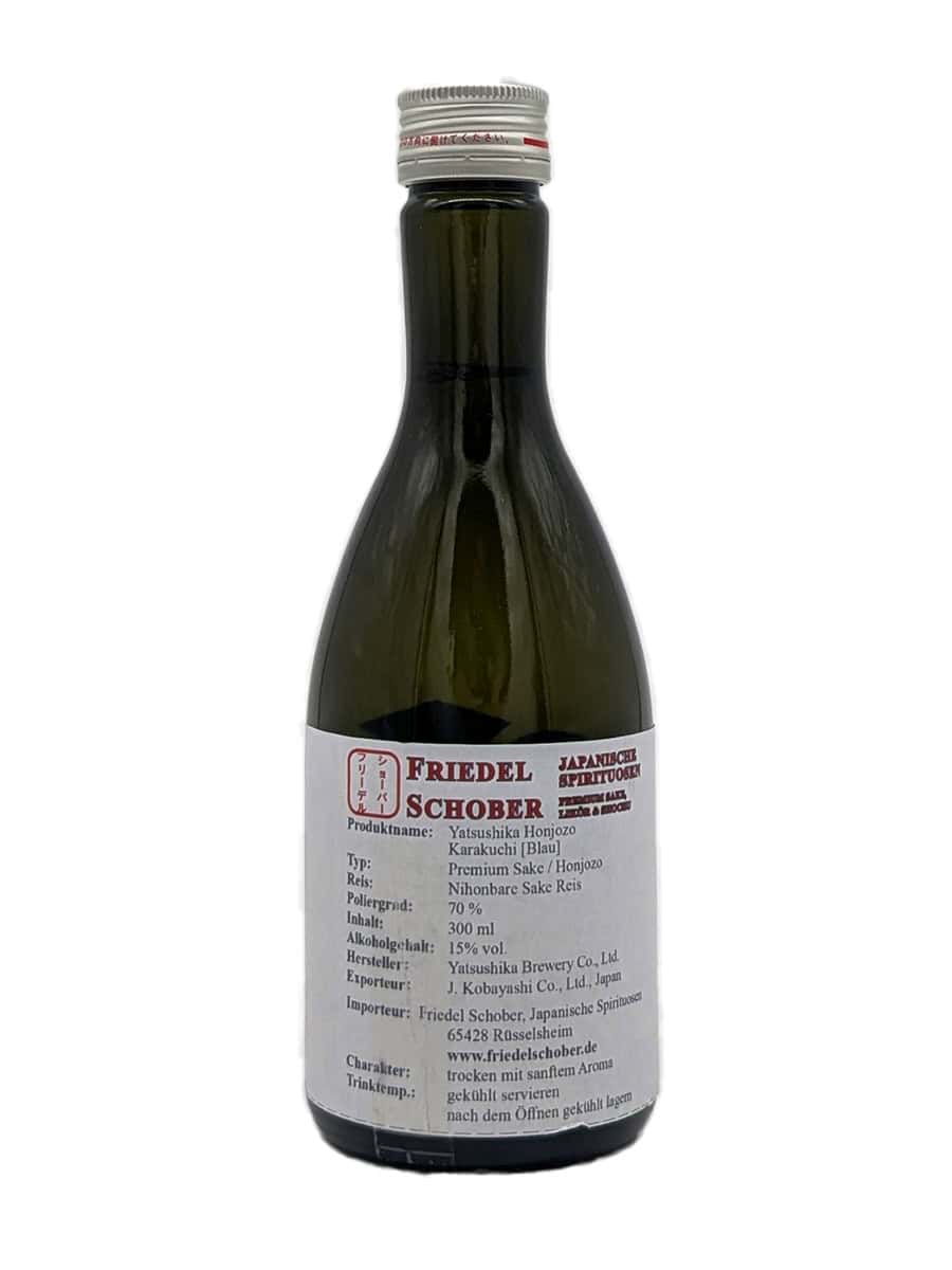 Yatsushika_Honjozo Karakuchi_Blue 720ml