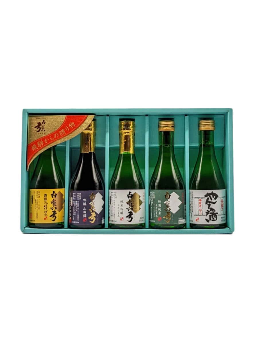Shiramayumi Sortenset 5 x 300ml Shiramayumi Sortenset 5 x 300ml