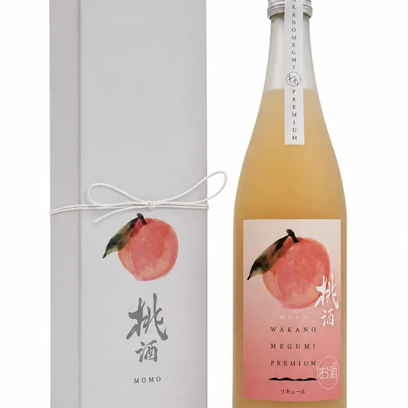Waka no Megumi Premium Momoyama Pfirsichlikör 720 ml Waka no Megumi Premium Momoyama Pfirsichlikör 720 ml