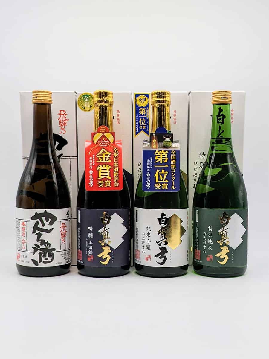 4 verschiedene Sake Sorten zum kennenlernen oder verschenken 4 verschiedene Sake Sorten zum kennenlernen oder verschenken
